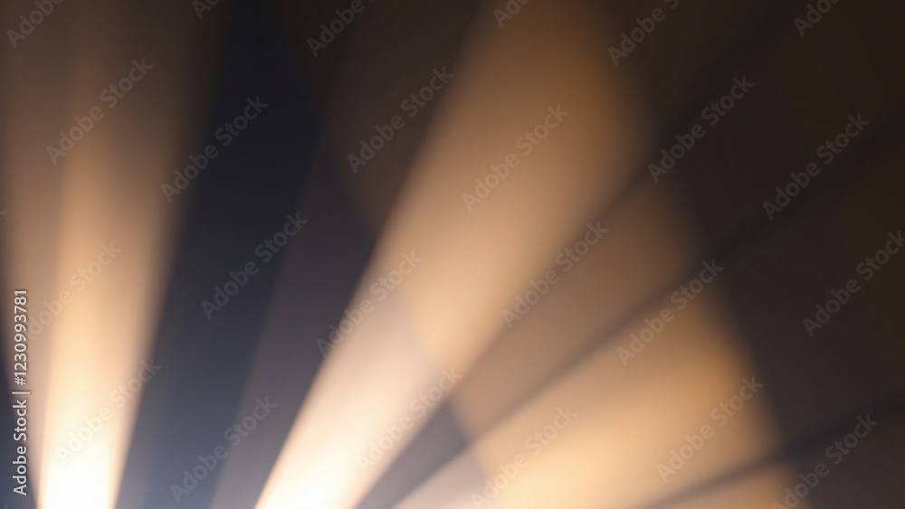 Abstract Light Rays Background Warm Golden Hues and Dark Shadows Abstract Light Rays Background Warm Golden Hues and Dark Shadows