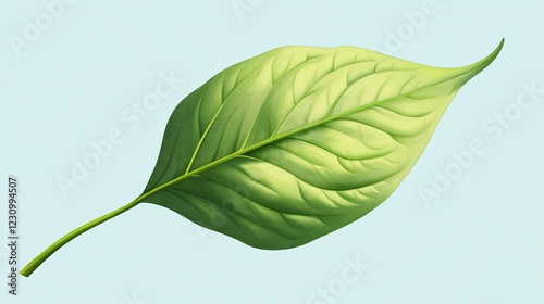 Botanical Leaf Vector Illustration for Graphic Design Projects