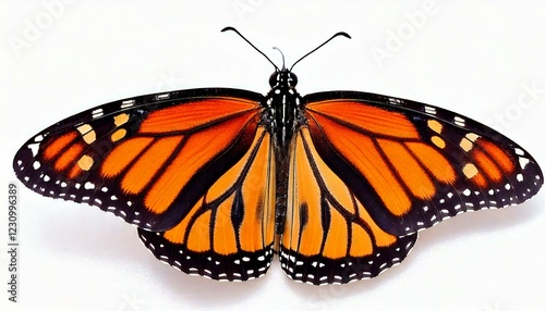 monarch butterfly - Danaus plexippus - or milkweed, common tiger, photo