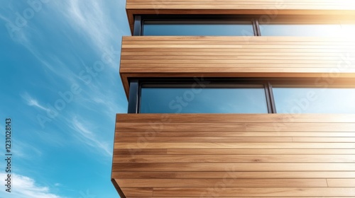 Innovative architecture showcases modern lines and natural materials