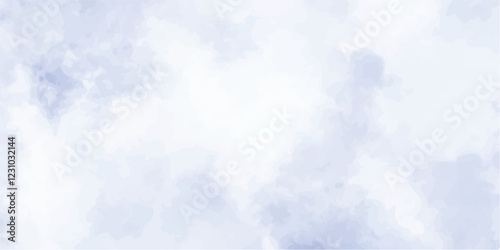 Blue winter vector watercolor art background for cover design, cards, flyer, poster, banner. Hand drawn Christmas illustration. Merry Christmas! texture. Frozen glass backdrop. Ice. Snow.
