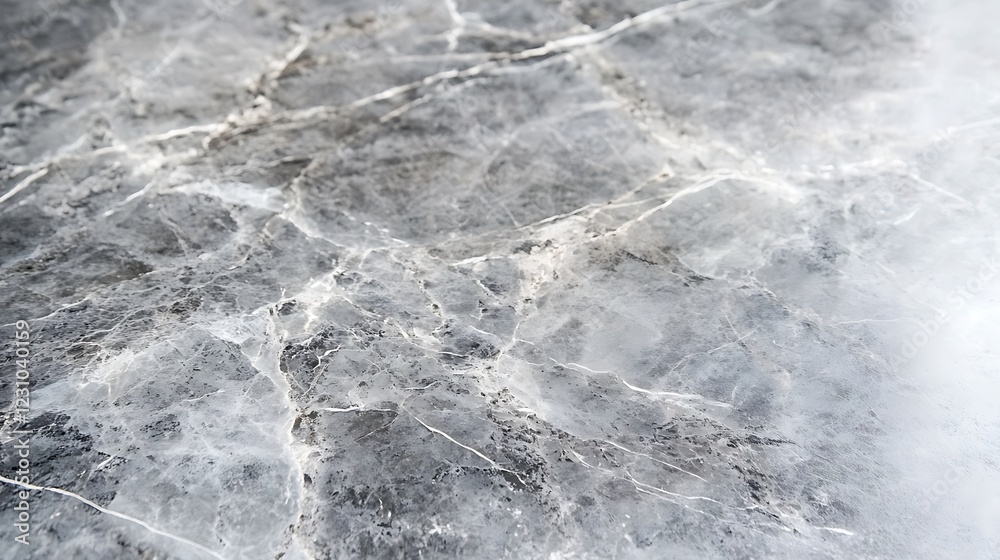 Gray Marble Surface Texture Close Up View Gray Marble Surface Texture Close Up View