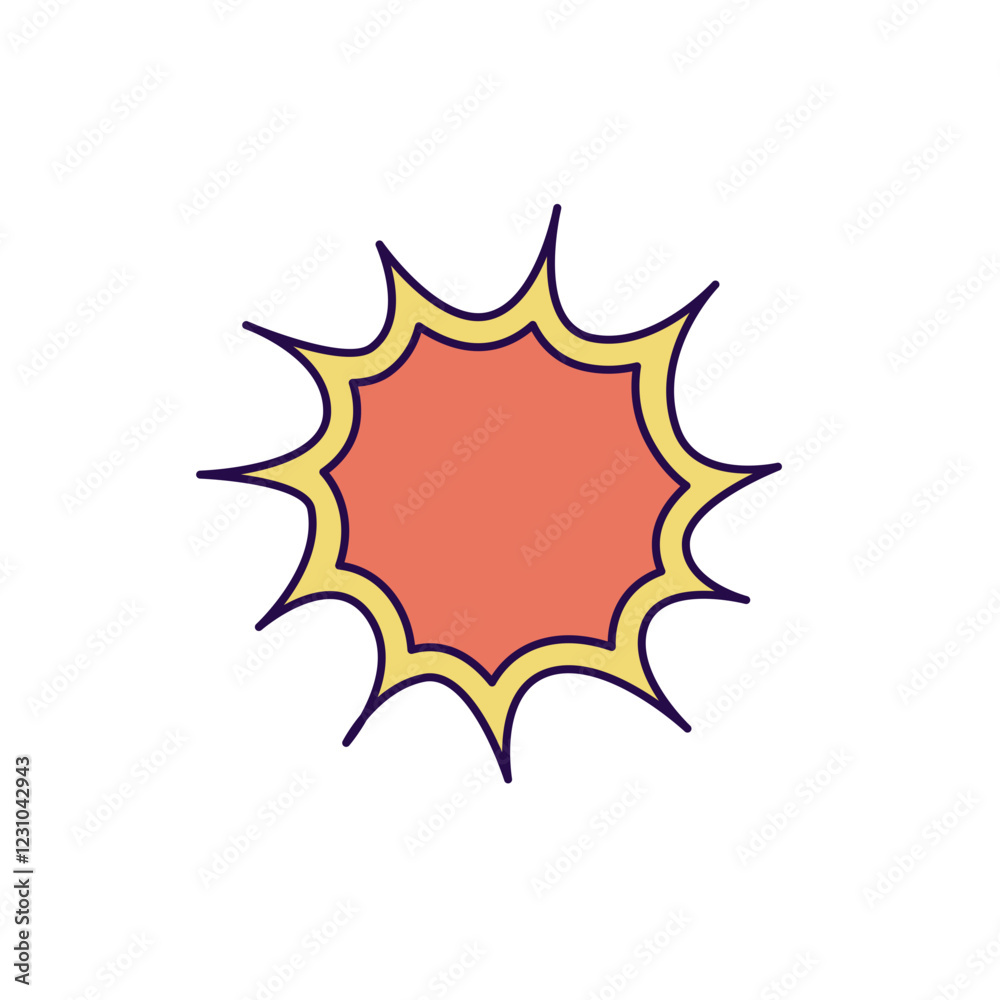 explosion illustration explosion illustration