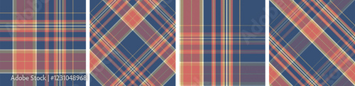 Plaid pattern seamless tartan check plaid for skirt, tablecloth, blanket, duvet cover, or other modern fashion print.