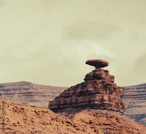 Mexican Hat, Utah, USA, November 5th 2024 photo