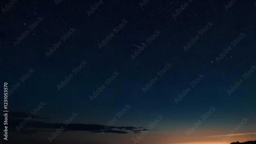 Beautiful sky with clouds and stars at different times of the day Beautiful sky with clouds and stars at different times of the day