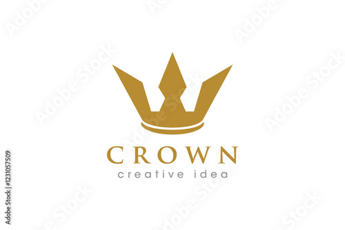Free Download Creative Crown Concept Logo Design Template - GFXLoad