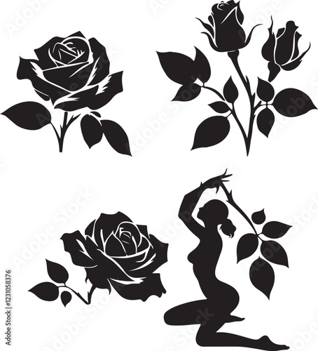 The Art of Rose Silhouettes 12