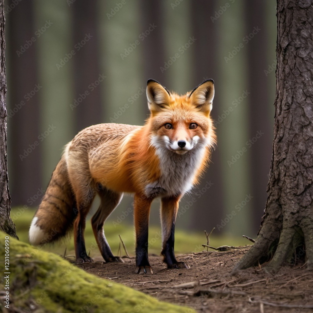 Obraz premium fox