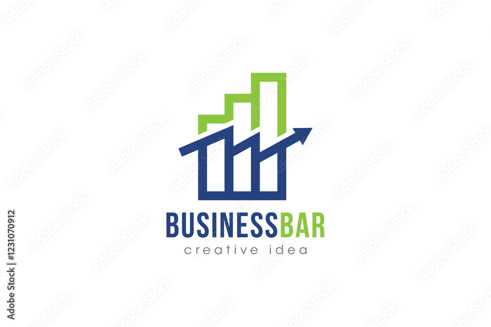 Creative Chart Business Concept Logo Design Template Creative Chart Business Concept Logo Design Template