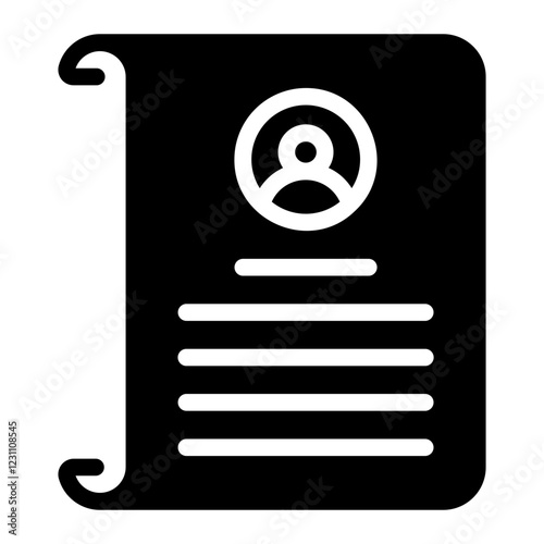profiles Solid icon