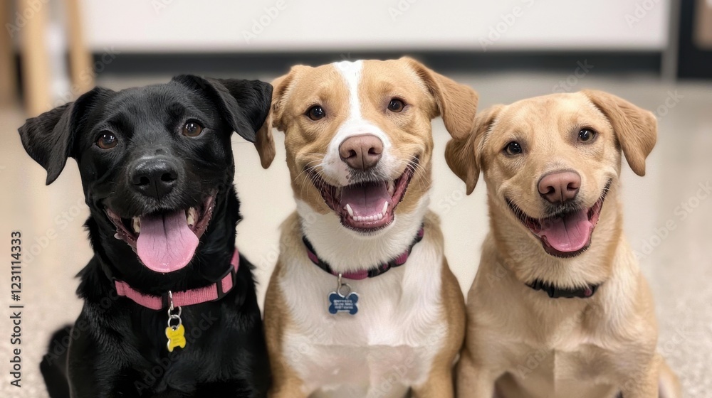 A puppy celebrating National Puppy Day with friends at a pet-friendly park A puppy celebrating National Puppy Day with friends at a pet-friendly park