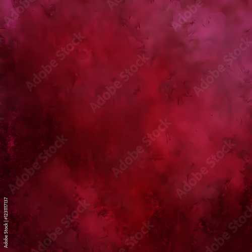 Deep Red Abstract Texture with Soft Blurred Details