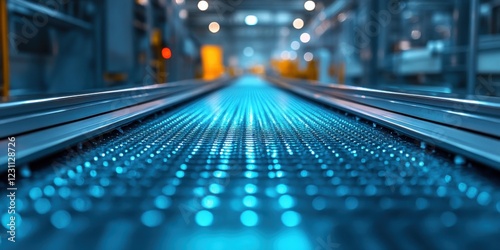 Energy-efficient lithium battery production factory.