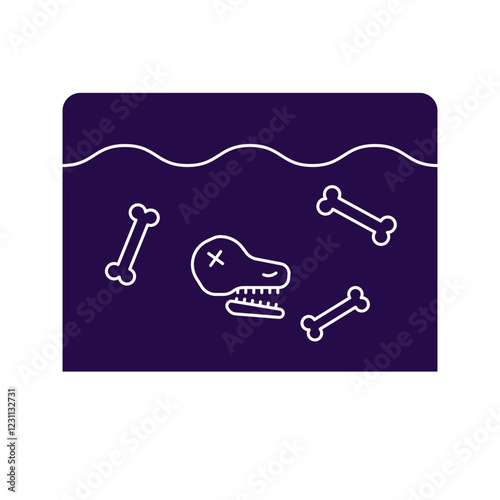 Extinct glyph icon