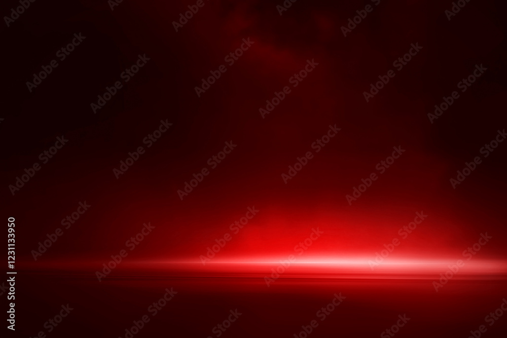 Spotlight With Dark Red Room Abstract Background Spotlight With Dark Red Room Abstract Background