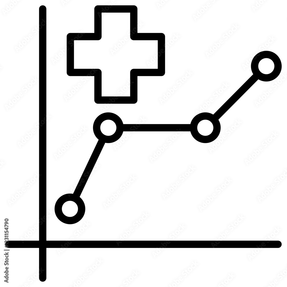 Health Metrics Outline Icon Health Metrics Outline Icon