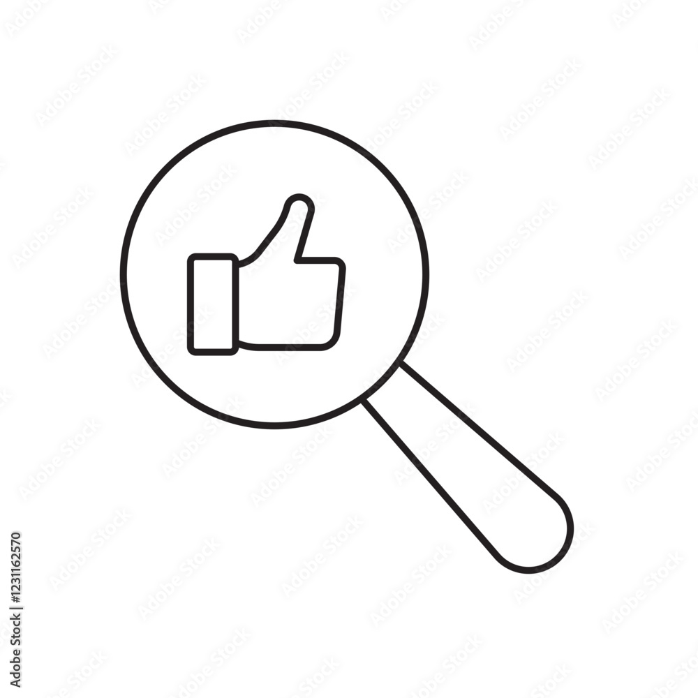 Obraz premium Review icon