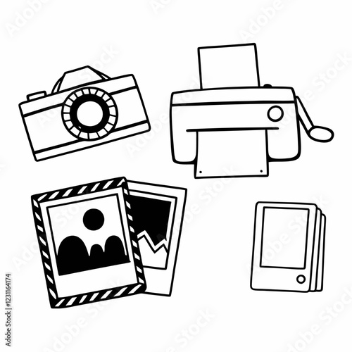 photo icons set