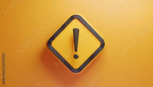Free Download exclamation mark sign. Yellow exclamation mark symbol and attention or caution sign icon on alert danger problem - GFXLoad