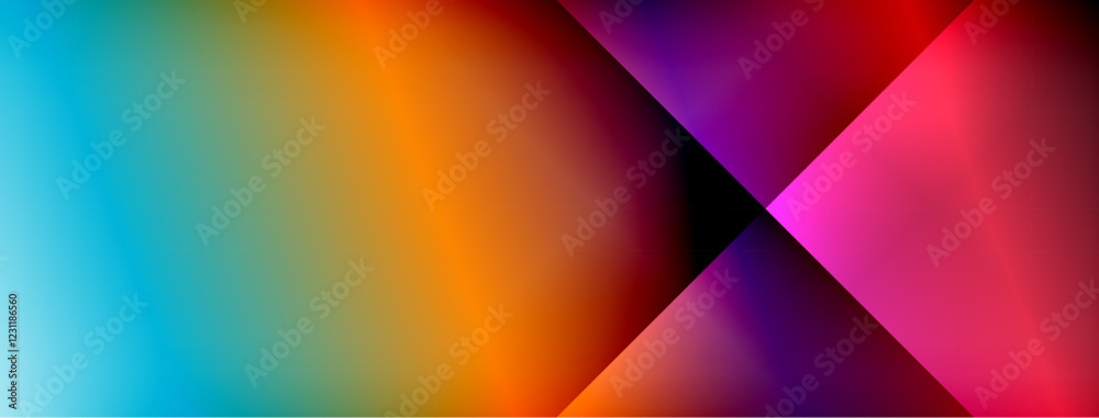 Colorful gradient with lines made of shadow and light. Creative background Colorful gradient with lines made of shadow and light. Creative background