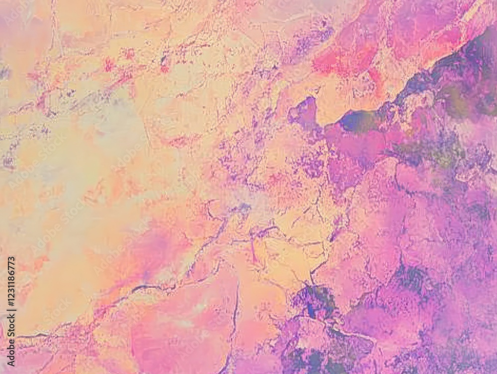 Abstract texture with soft hues of pink, purple, orange, and yellow creates a dreamy background Abstract texture with soft hues of pink, purple, orange, and yellow creates a dreamy background