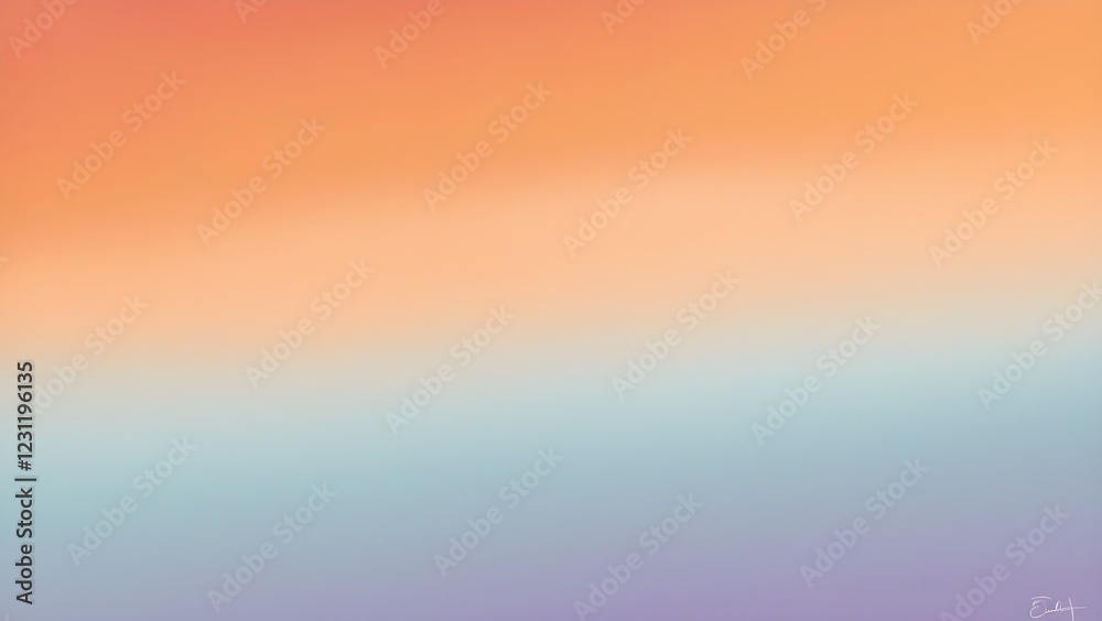 AI GENERATE, gradient background from orange to cool blue hues, purpose for background AI GENERATE, gradient background from orange to cool blue hues, purpose for background