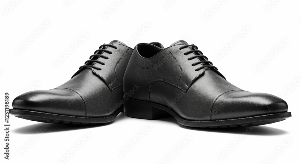 Elegant Black Leather Oxfords Men s Formal Shoes Classic Style Footwear Elegant Black Leather Oxfords Men s Formal Shoes Classic Style Footwear