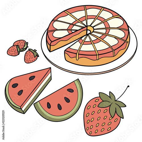 Delicious Food Photography with White Background - Clean and Minimalist Design for Food Presentation
