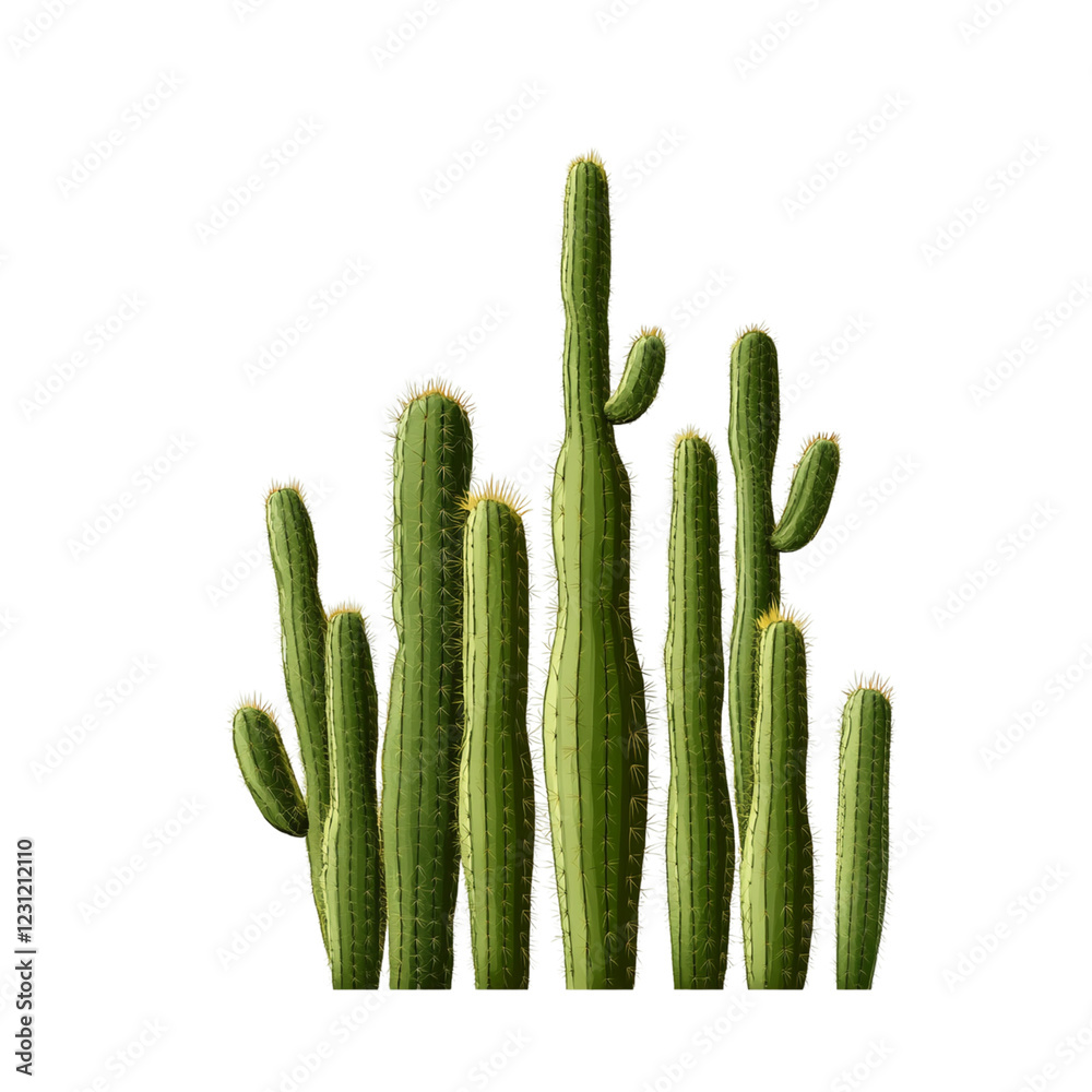 cactus isolated on white background cactus isolated on white background