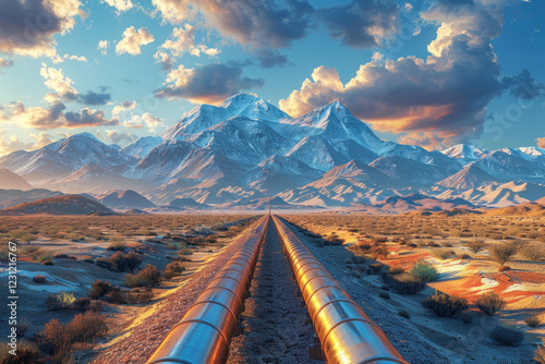 Pipelines in the desert,.    Generative AI