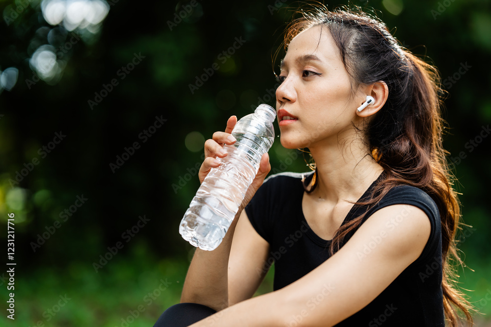 A woman in sportswear running in the park, enjoying fresh air, engaging in outdoor activities to maintain a healthy lifestyle, boosting cardiovascular health, and feeling happy and energetic A woman in sportswear running in the park, enjoying fresh air, engaging in outdoor activities to maintain a healthy lifestyle, boosting cardiovascular health, and feeling happy and energetic