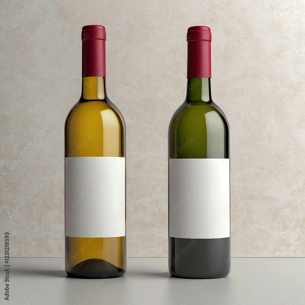 Fototapeta premium wine bottle 