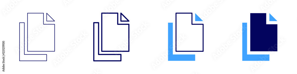 Financial statement format icon in 4 different styles. Thin Line, Line, Bold, and Bold Line. Duotone style. Editable stroke Financial statement format icon in 4 different styles. Thin Line, Line, Bold, and Bold Line. Duotone style. Editable stroke