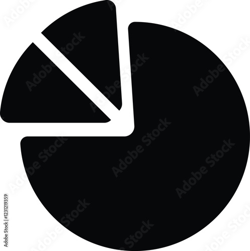 Pie charts diagrams. Pie chart infographic set. Different color circles. donut and pie chart infographic elements se. Vector illustration