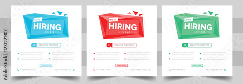 We have a job opening and are looking for sum social media post banner design template. We are looking to hire someone to create a square web banner.