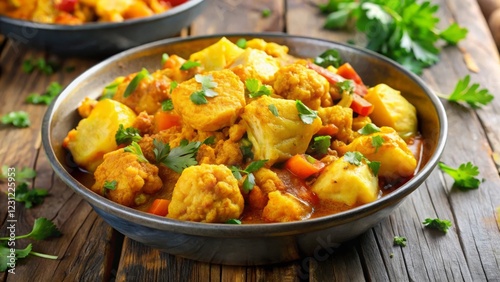 Savor the flavors of aloo gobi spiced potato and cauliflower recipe for a delicious indian meal at home