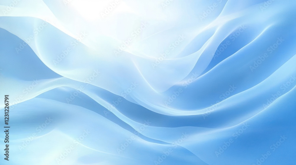light blue abstract background with flowing lines and soft watercolor textures light blue abstract background with flowing lines and soft watercolor textures