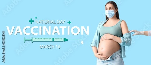 Young pregnant woman in med...