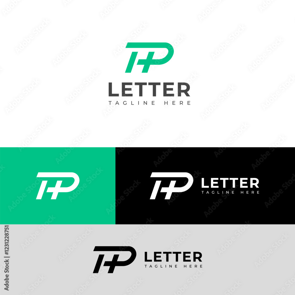 Creative HP ,PH letter logo design