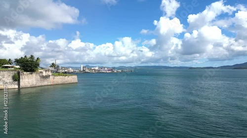 Wallpaper Mural Fort Saint Louis, Martinique - Aerial Reveal Torontodigital.ca