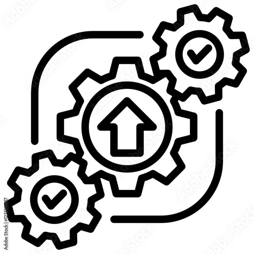 Ci Cd Outline Icon