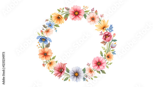 Ester with flowers 