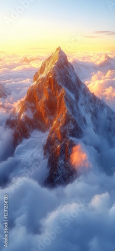 Majestic Mount Meru: The stunning volcanic peak overlooking Arusha, Tanzania photo