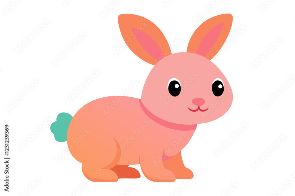 easter bunny with a background easter bunny with a background