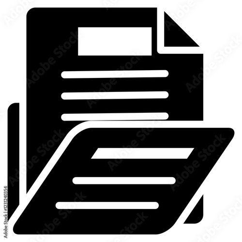 Documentation Glyph Icon