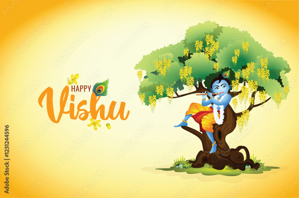 Vishu, one of Kerala’s most vibrant and auspicious festivals, marks the Malayalam New Year, celebrating new beginnings, hope, and happiness. Rooted in Hindu mythology, it honors Lord Krishna in Dwarka