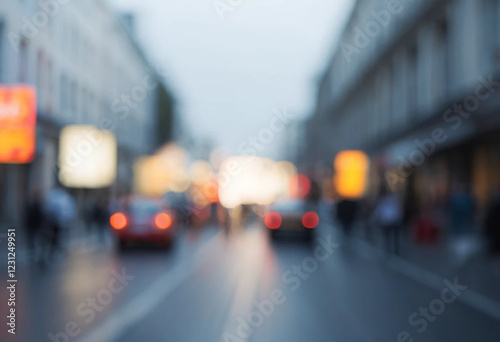 image of blurred background, blurred image of street background, bokeh image on the street