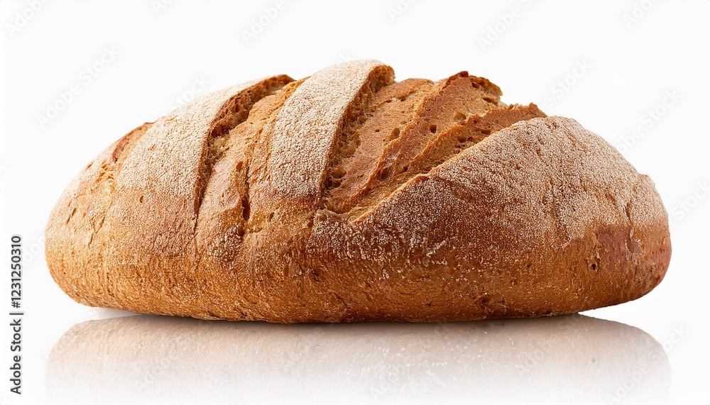 loaf of bread isolated on white. Whole grain bread isolated on transparent or white background loaf of bread isolated on white. Whole grain bread isolated on transparent or white background