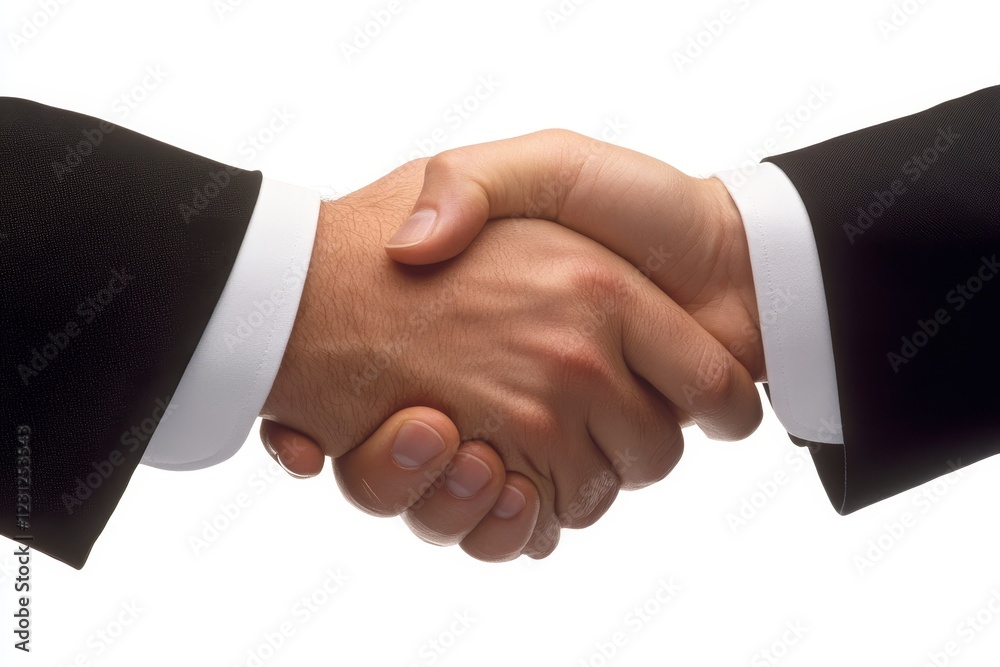 Professional handshake symbolizing partnership and mutual agreement Professional handshake symbolizing partnership and mutual agreement